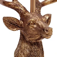 Copper Woodland Deer Table Lamp
