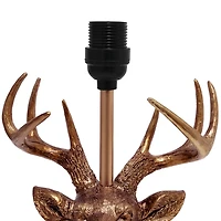 Copper Woodland Deer Table Lamp