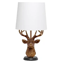 Copper Woodland Deer Table Lamp