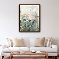 Rustic Garden Framed Canvas Art Print, 32x42