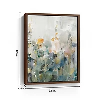 Rustic Garden Framed Canvas Art Print, 32x42
