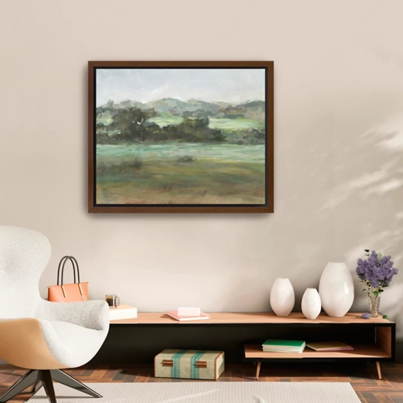 Gentle Day Framed Canvas Art Print