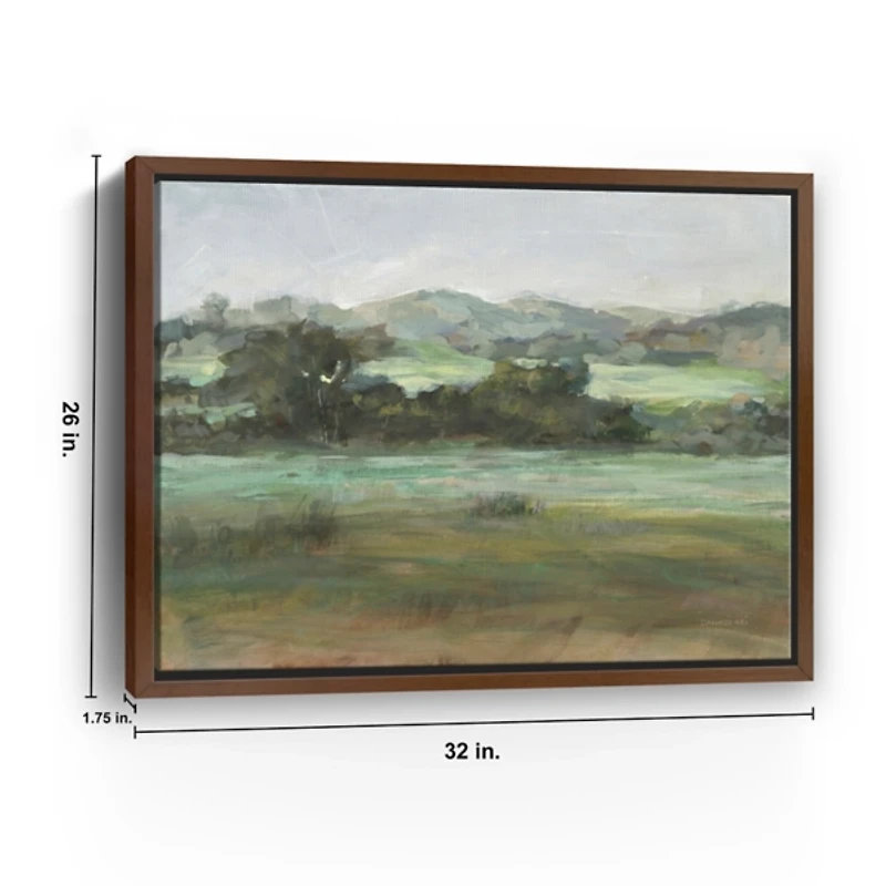 Gentle Day Framed Canvas Art Print