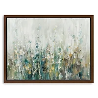 Wildflower Field Framed Canvas Art Print