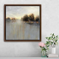 Rainy Sunset II Framed Canvas Art Print