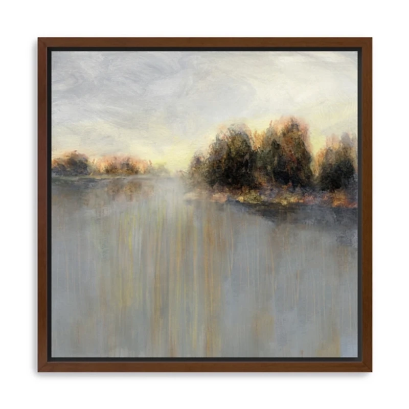 Rainy Sunset II Framed Canvas Art Print, 30x30