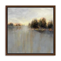 Rainy Sunset II Framed Canvas Art Print, 30x30