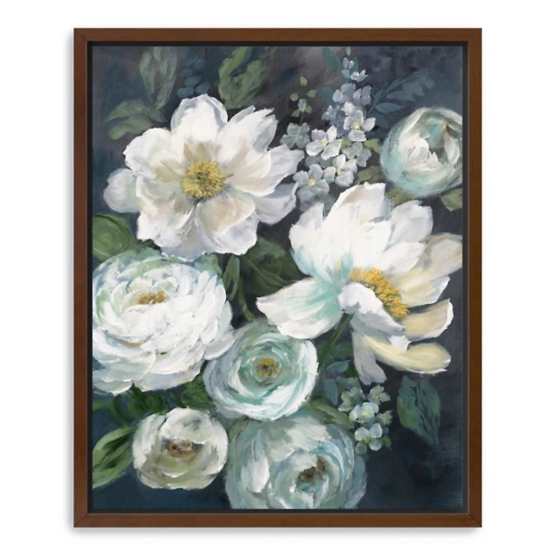 Nocturnal Radiance I Framed Canvas Art Print