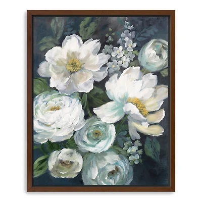 Nocturnal Radiance I Framed Canvas Art Print