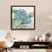 Hydrangea Beauty I Framed Canvas Art Print