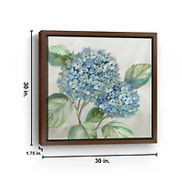 Hydrangea Beauty I Framed Canvas Art Print