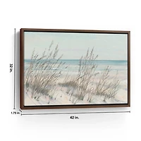 Beach Grass Framed Canvas Art Print, 32x42