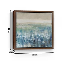 Before the Rain Framed Canvas Art Print