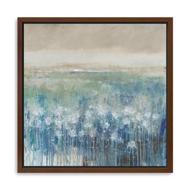 Before the Rain Framed Canvas Art Print