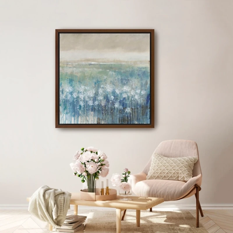 Before the Rain Framed Canvas Art Print