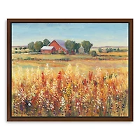 Country View Framed Canvas Art Print, 26x32