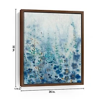 Misty Blooms Framed Canvas Art Print, 26x32
