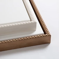 Floral Emergence Framed Canvas Art Print