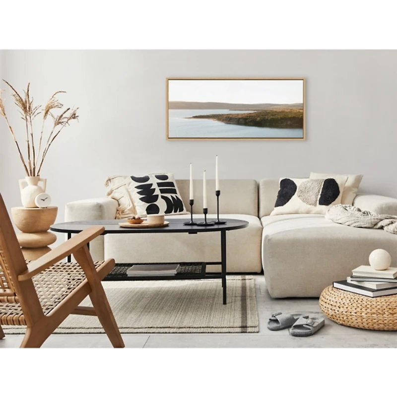 Drakes Estero Framed Canvas Art Print