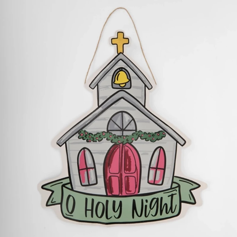 Oh Holy Night Church Wall Hanger