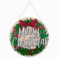 Christmas & New Years Reversible Wall Hanger