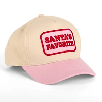 Santas Favorite Christmas Baseball Hat