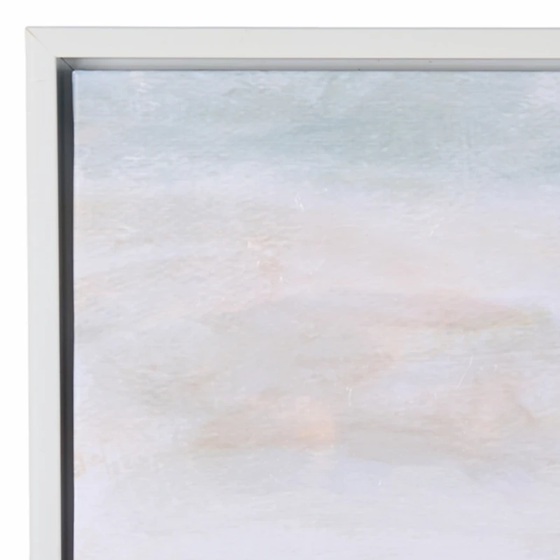 Ocean Abstract Framed Canvas Art Prints, Set of 3