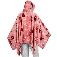 Bow Plush Cozy Open Poncho