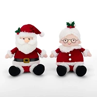 Holly Mr & Mrs Claus 2-pc. Plush Set