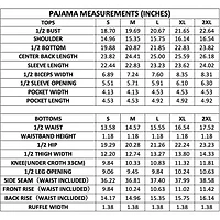Christmas Bows with Trees Pajama Set