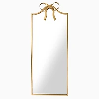 Sofia Gold Bow Arched Leaner Mirror