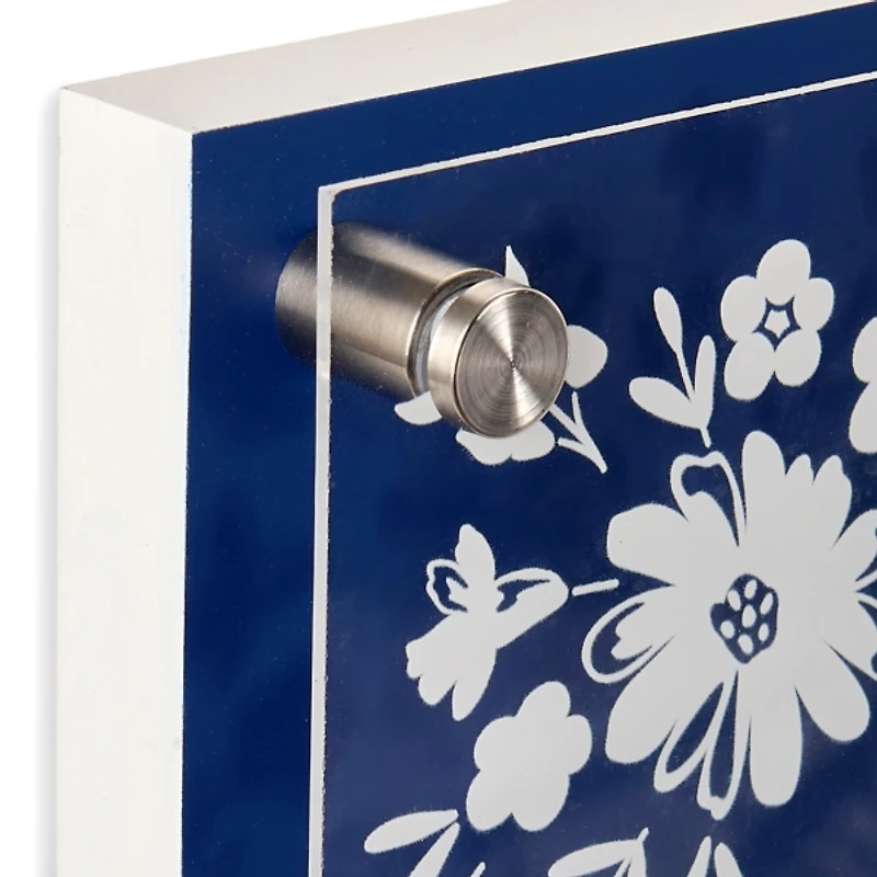 This Little Life Floral Wall Plaque