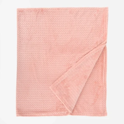 Blush Dreamy Plush Throw