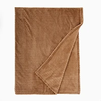 Brown Dreamy Plush Throw