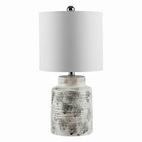 Gray Ceramic Selina Table Lamp