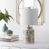 Gray Ceramic Selina Table Lamp