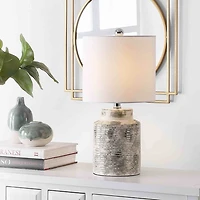Gray Ceramic Selina Table Lamp