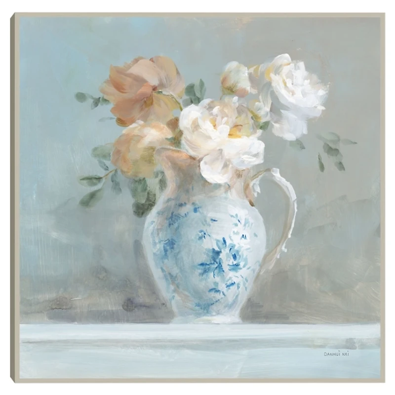 Heirloom Bouquet Framed Canvas Art Print