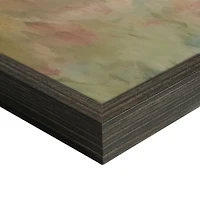 Wildflower Ocean View Framed Canvas Art Print