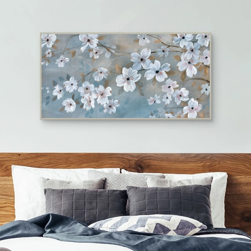 Dogwood Spring Framed Canvas Art Print