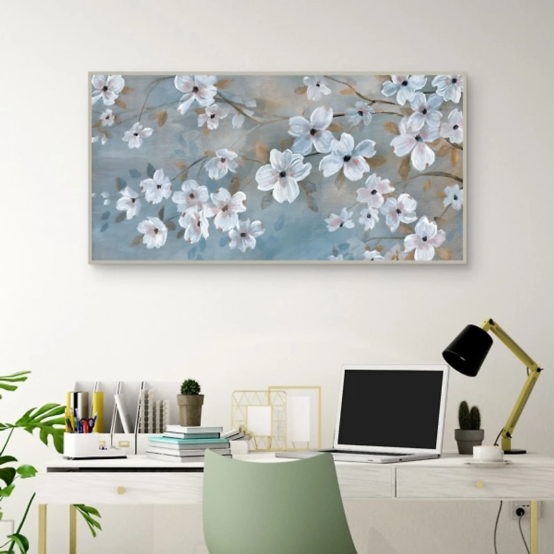 Dogwood Spring Framed Canvas Art Print