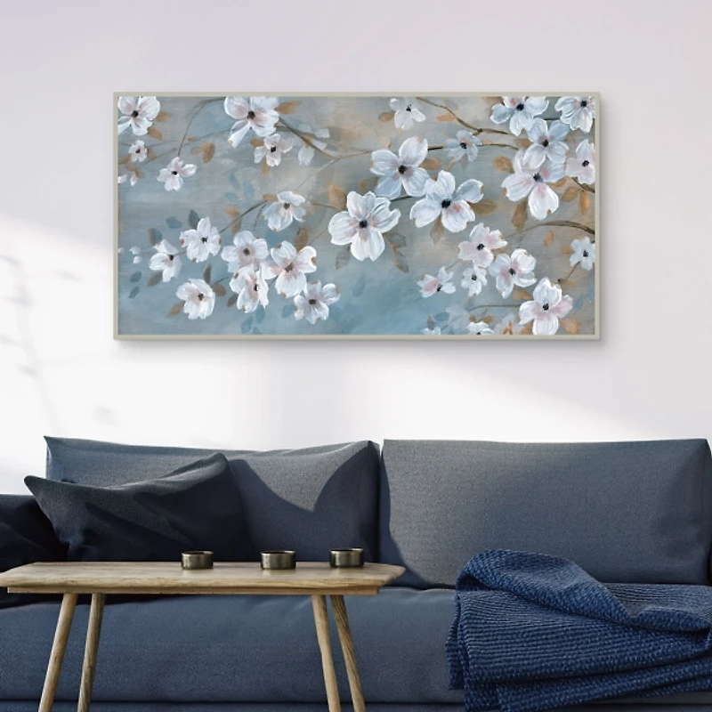 Dogwood Spring Framed Canvas Art Print