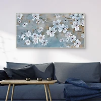 Dogwood Spring Framed Canvas Art Print