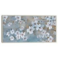 Dogwood Spring Framed Canvas Art Print
