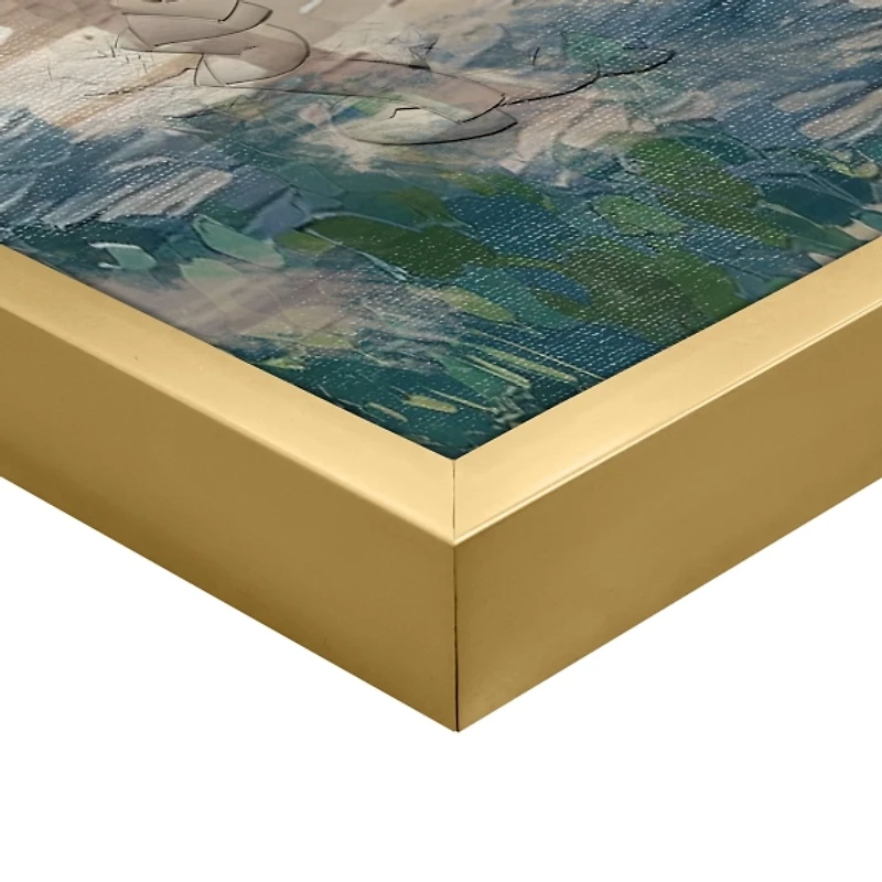 Corner Bistro Framed Canvas Art Print