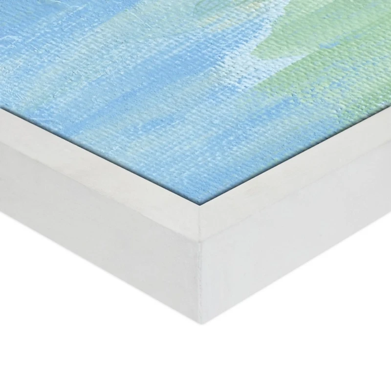 Blue Setting Sail Framed Canvas Prints, Set of 2