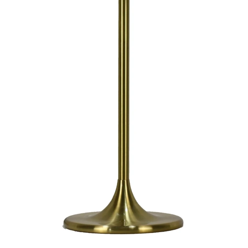 Soft Gold Metal Candlestick Table Lamp