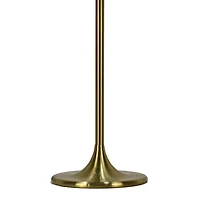 Soft Gold Metal Candlestick Table Lamp