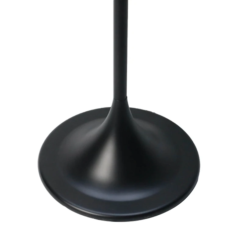 Black Metal Candlestick Floor Lamp