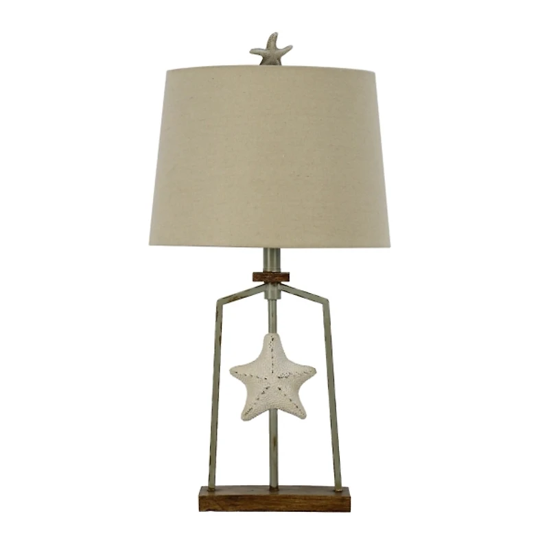 Antique Starfish Table Lamp
